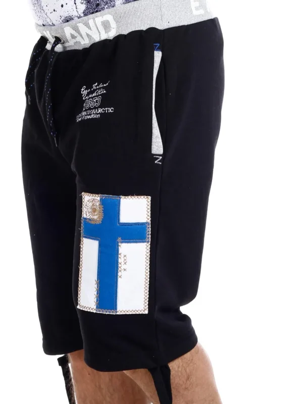 Geo Finland Bermuda Shorts - Sort^Geographical Norway Clearance
