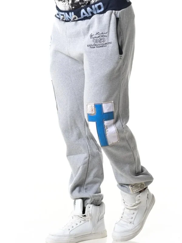Geo Finland Sweatpants - Grå^Geographical Norway Outlet