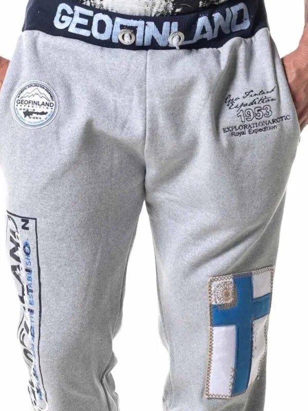 Geo Finland Sweatpants - Grå^Geographical Norway Outlet