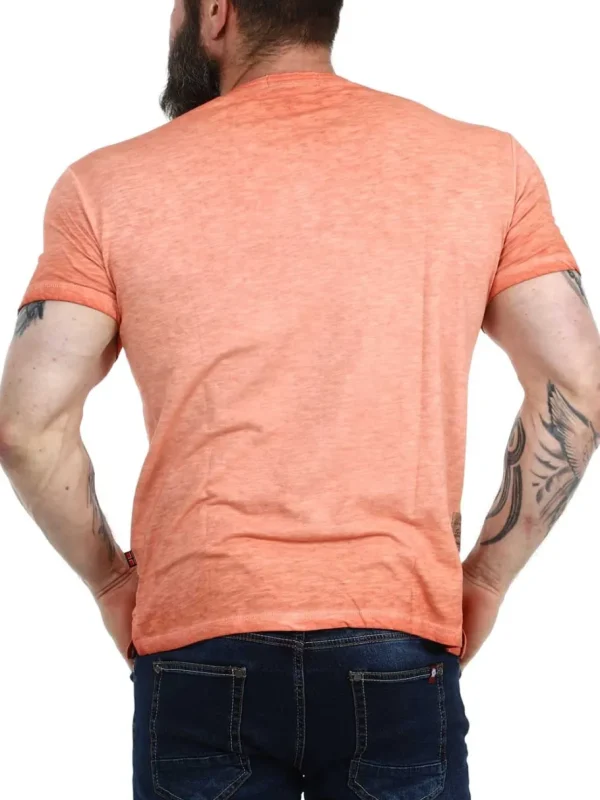 Geo Norway Artic T-shirt - Coral^Geographical Norway Online