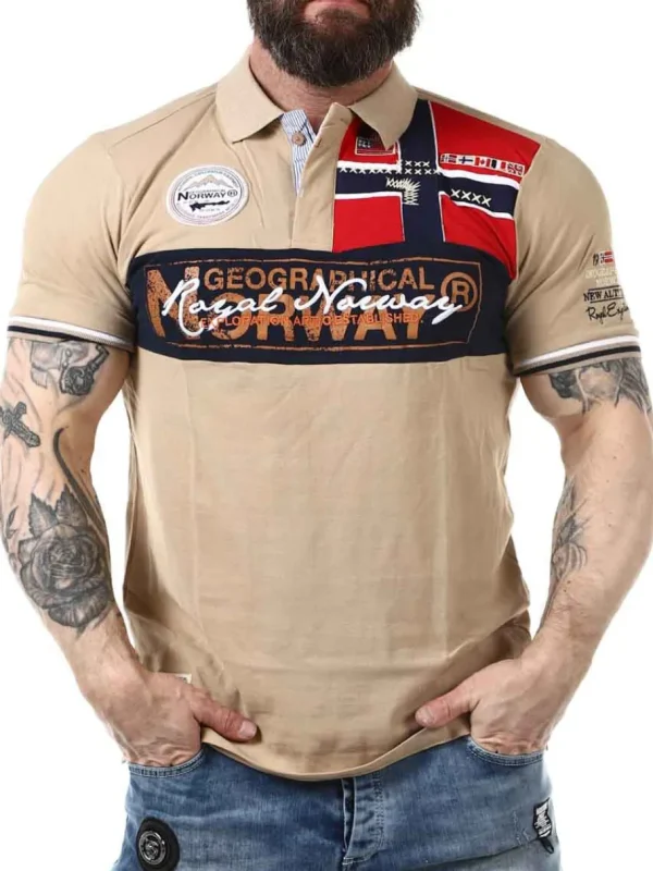 Geo Norway Piké - Beige^Geographical Norway Clearance