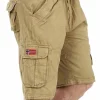 Geo Norway Pioner Cargo Shorts - Khaki^Geographical Norway Clearance