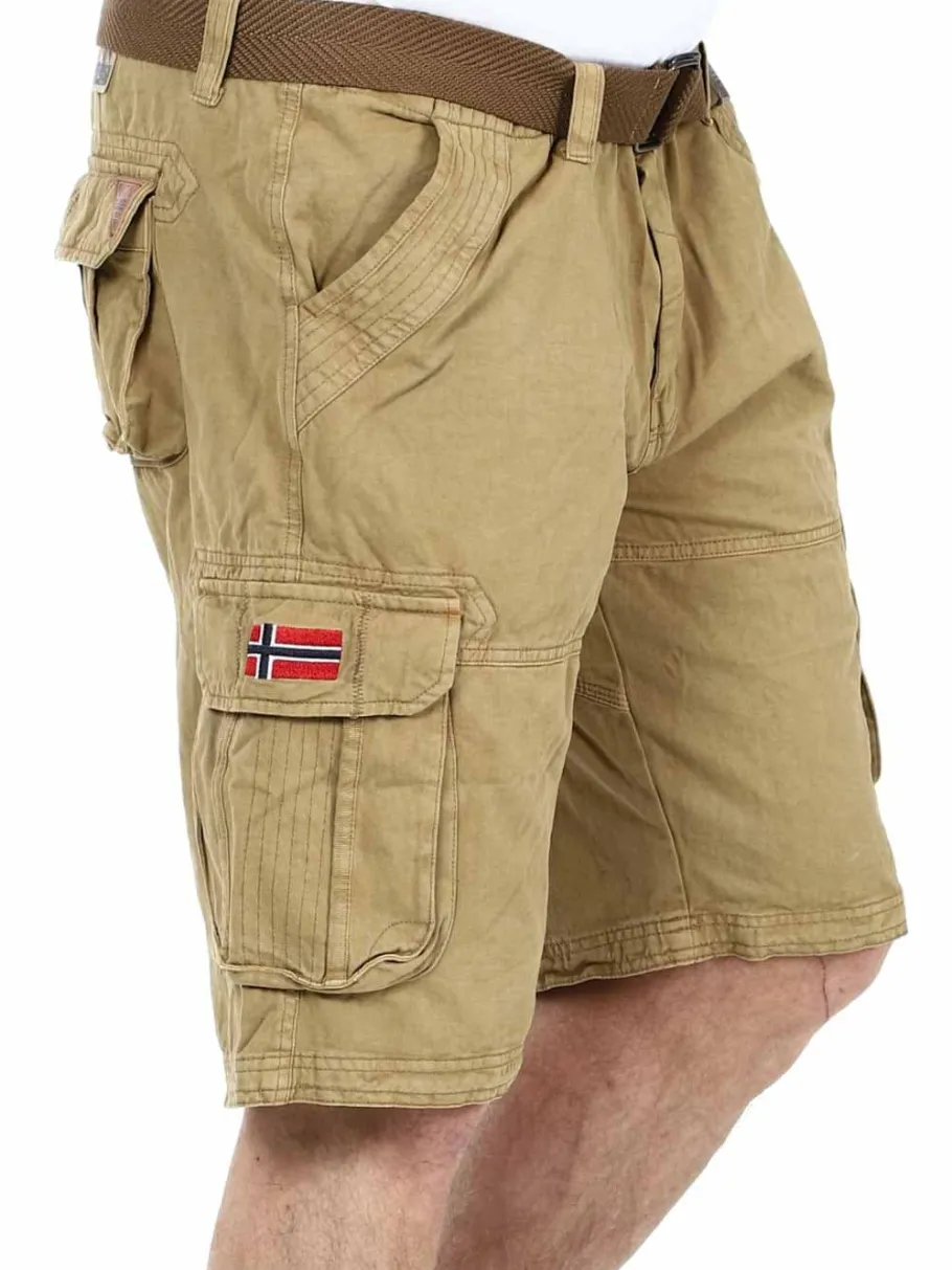 geo_norway_pioner_cargo_s_0.webp Geo Norway Pioner Cargo Shorts - Khaki^Geographical Norway Clearance