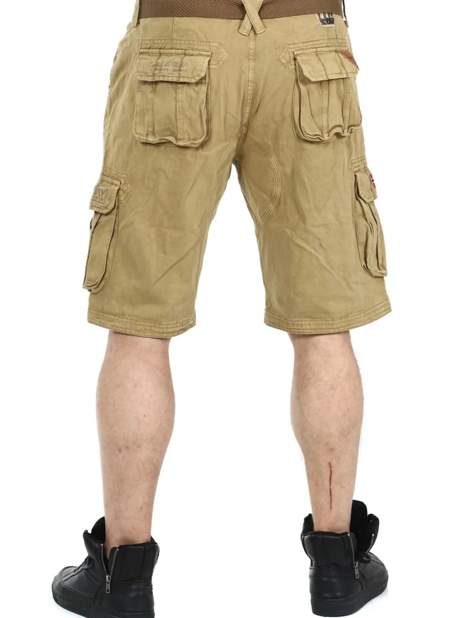 geo_norway_pioner_cargo_s_4.webp Geo Norway Pioner Cargo Shorts - Khaki^Geographical Norway Clearance
