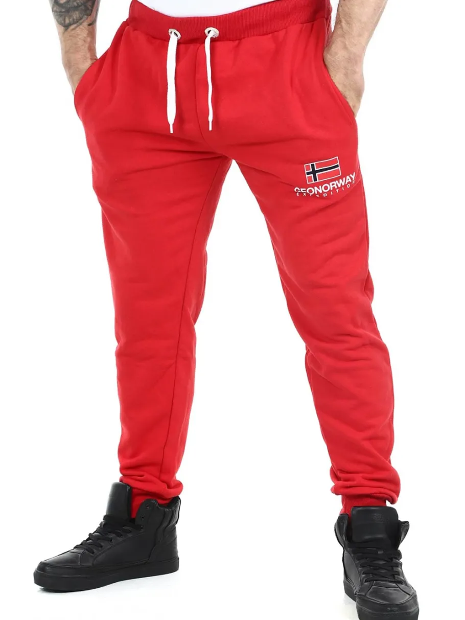 geo_norway_sprint_sweatpa_0-1.webp Geo Norway Sprint Sweatpants - Rød^Geographical Norway Outlet