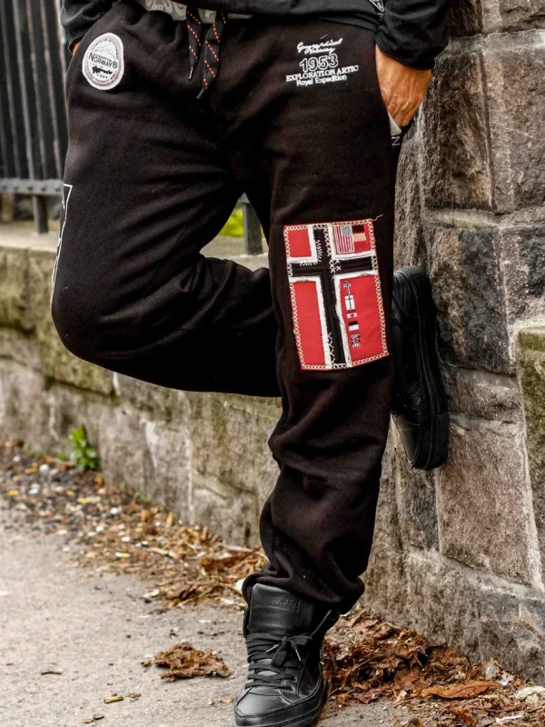 Geo Norway Sweatpants - Sort^Geographical Norway Best
