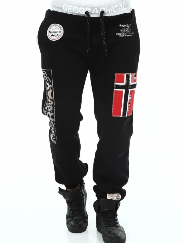 Geo Norway Sweatpants - Sort^Geographical Norway Best