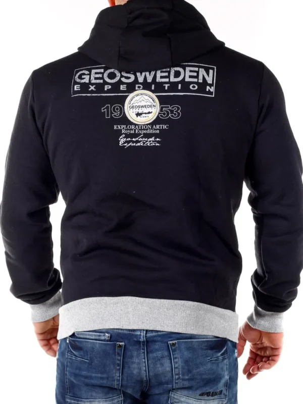 Geo Sweden Hoodie - Sort^Geographical Norway Sale