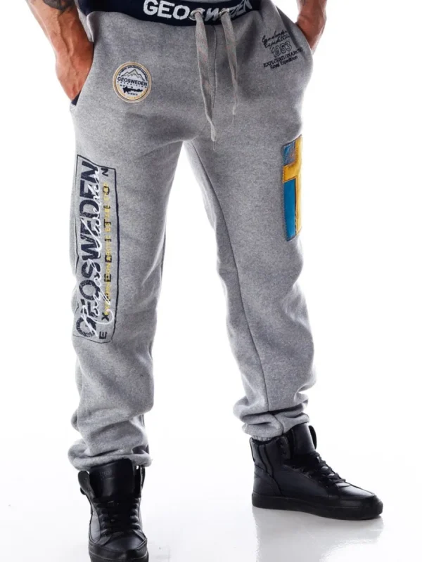 Geo Sweden Sweatpants - Grå^Geographical Norway Clearance