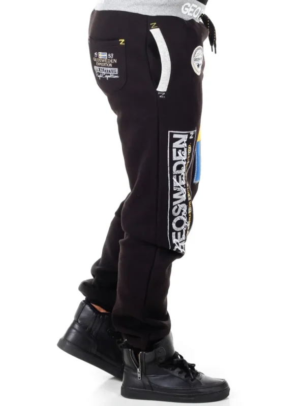 Geo Sweden Sweatpants - Sort^Geographical Norway New