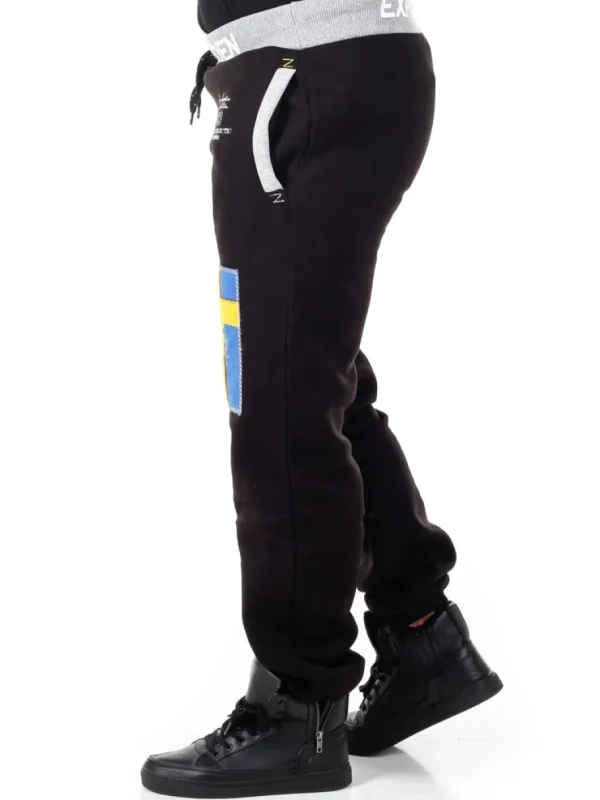 Geo Sweden Sweatpants - Sort^Geographical Norway New