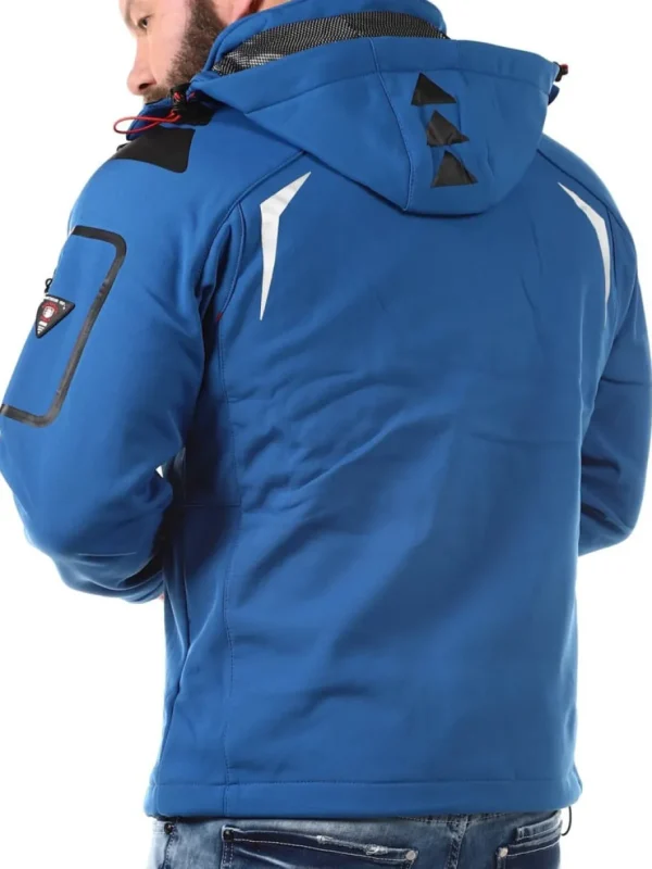Glazer Softshelljakke - Blå^Geographical Norway New