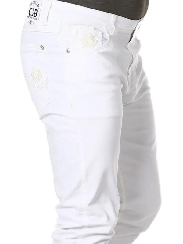 Haleth Jeans - Hvid^Cipo & Baxx Fashion