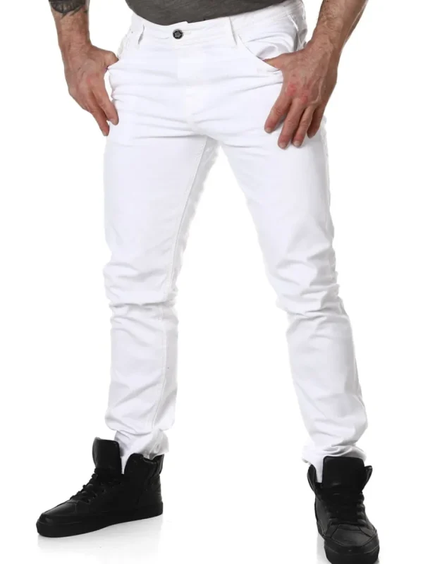 Haleth Jeans - Hvid^Cipo & Baxx Fashion
