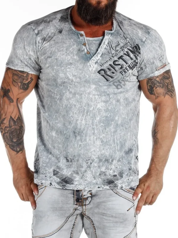 Hoist Sails T-shirt - Grå^Rusty Neal Discount