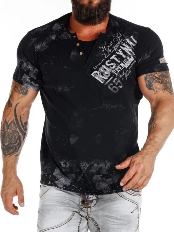 Hoist Sails T-shirt - Sort^Rusty Neal Sale