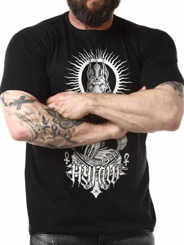 Anubis T-shirt - Sort^Hyraw Sale