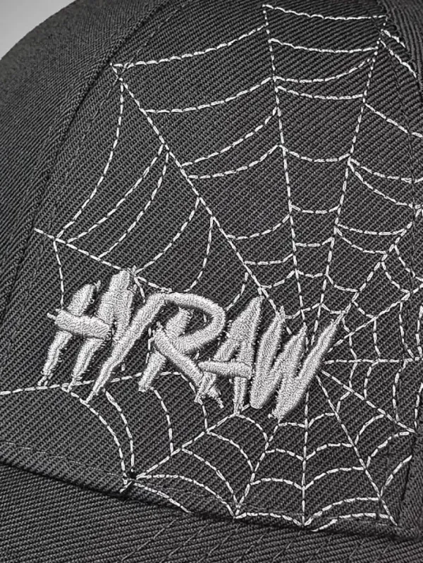 Black Widow Trucker Kasket - Grå^Hyraw Outlet