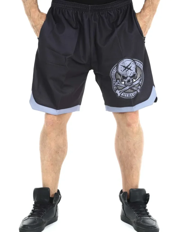 Hyraw Blazon Sport Shorts - Sort^Rockdenim Fashion