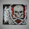 BORN DEAD Tegnebog - Sort/Rød^Hyraw Outlet