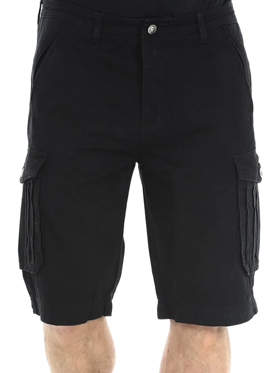 hyraw_cargo_worker_shorts_2.webp Hyraw Cargo Worker Shorts - Sort^Rockdenim Clearance