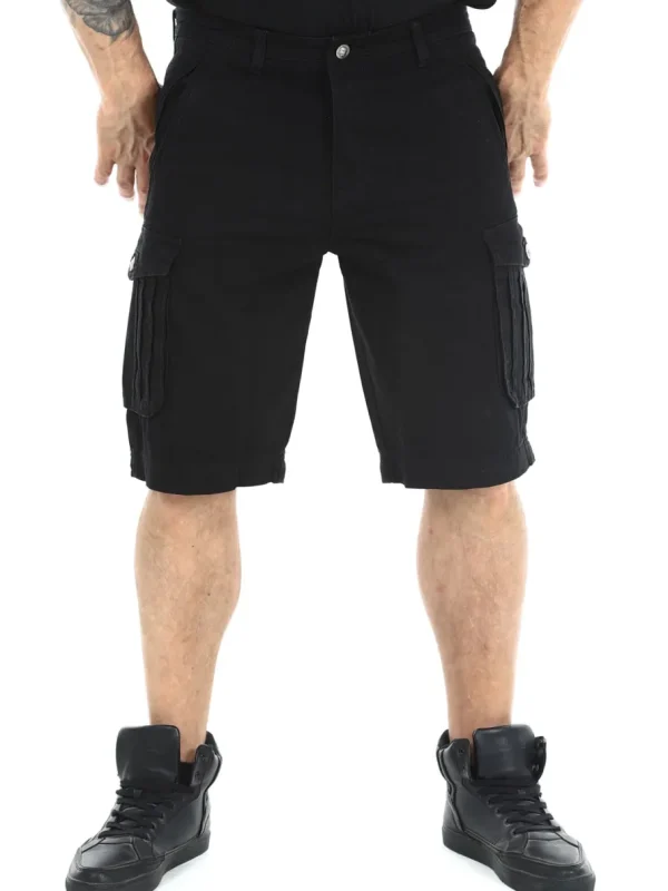 Hyraw Cargo Worker Shorts - Sort^Rockdenim Clearance