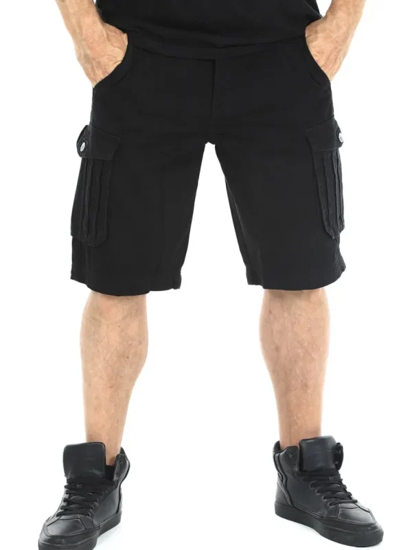 Hyraw Cargo Worker Shorts - Sort^Rockdenim Clearance