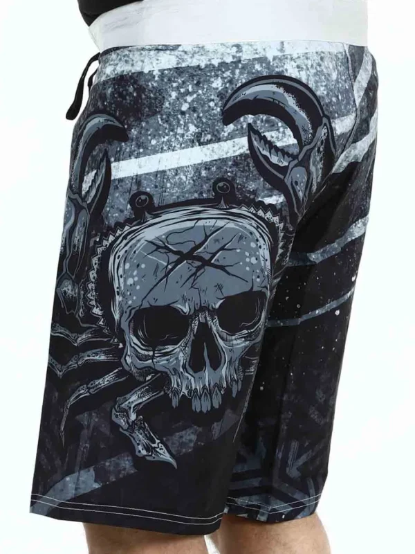 Hyraw Crab Badeshorts - Grå^Rockdenim Hot