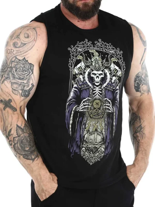 Hyraw Empire Tanktop - Sort^Rockdenim Hot