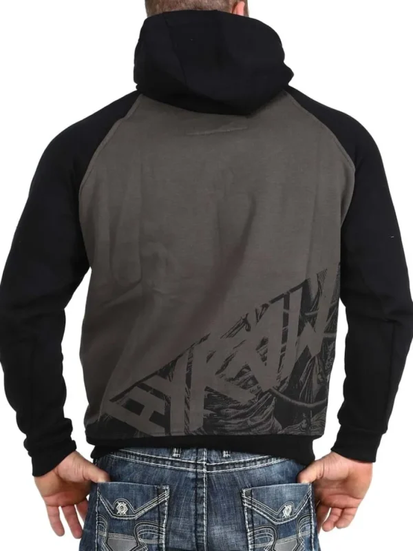 Eyes Trip Hoodie - Sort/Grå^Hyraw Fashion