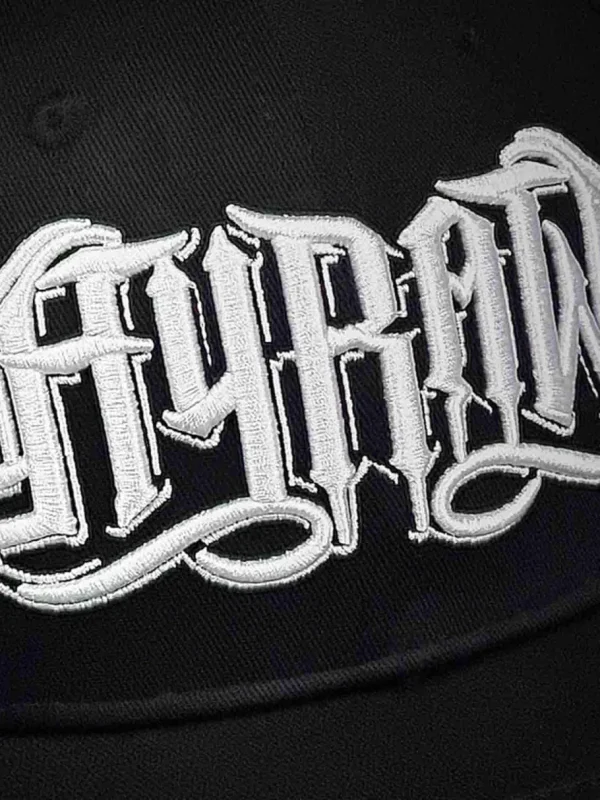 Graphic Skull Trucker Kasket - Sort/Hvid^Hyraw Fashion