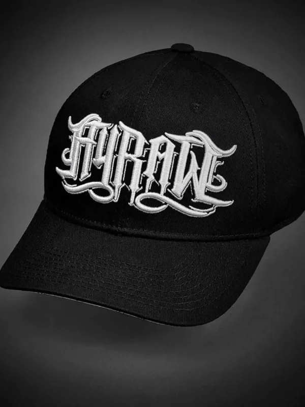 Graphic Skull Trucker Kasket - Sort/Hvid^Hyraw Fashion