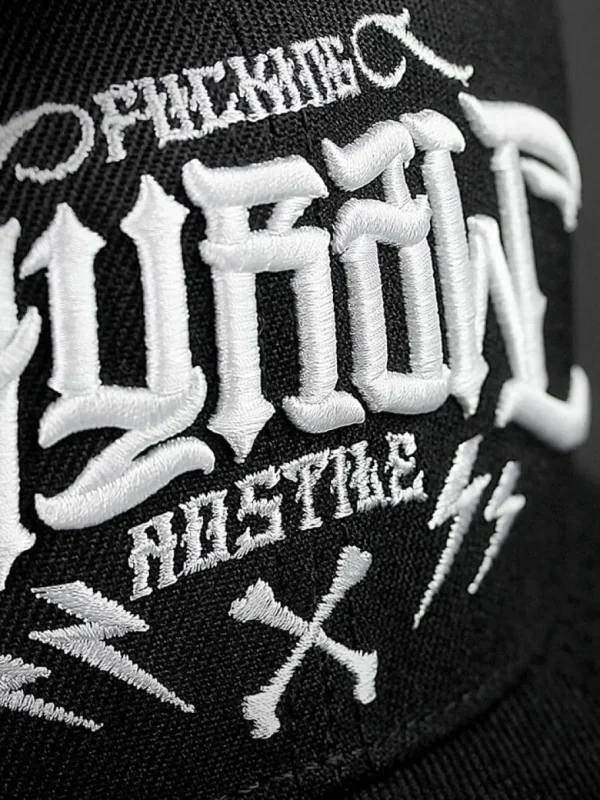 Hostile Kasket - Sort/Hvid^Hyraw Fashion