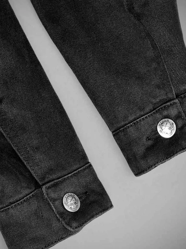 Hunter Sherpa Jeansjakke - Sort^Hyraw Clearance