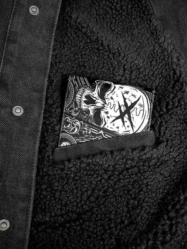 Hunter Sherpa Jeansjakke - Sort^Hyraw Clearance