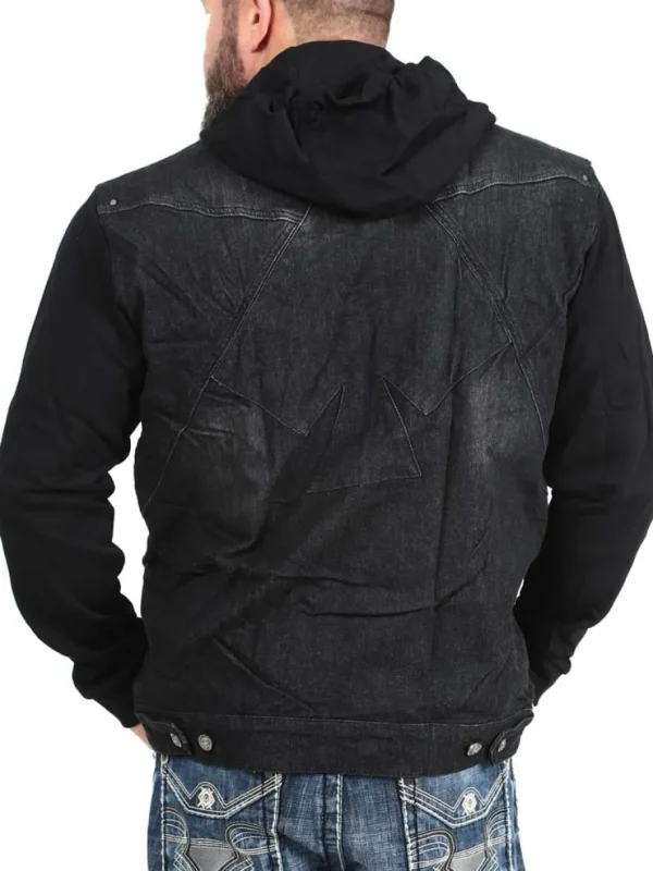 In Da Street Jeansjakke - Sort^Hyraw Clearance