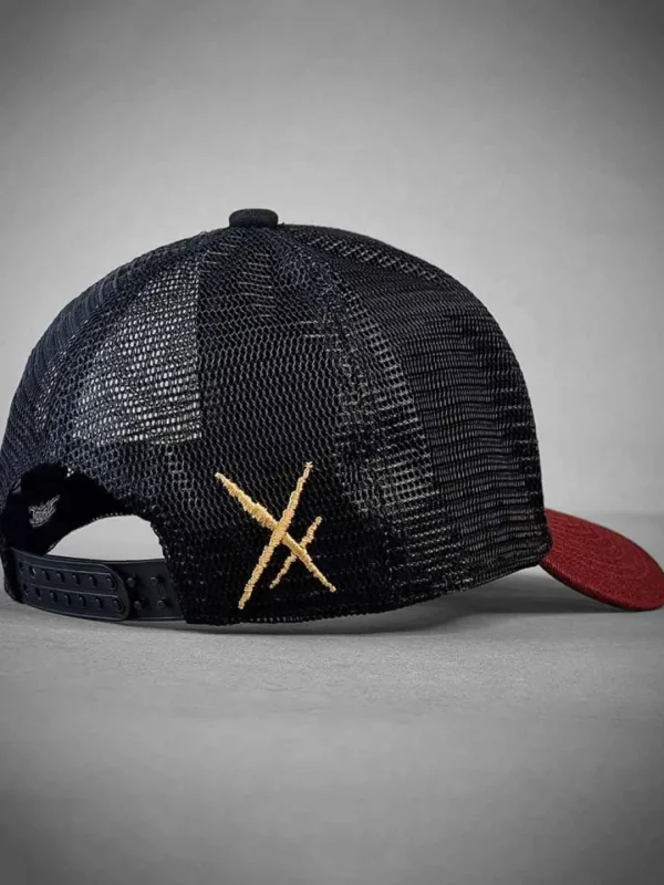 Red Classic Trucker Kasket - Sort/Vinrød^Hyraw Online