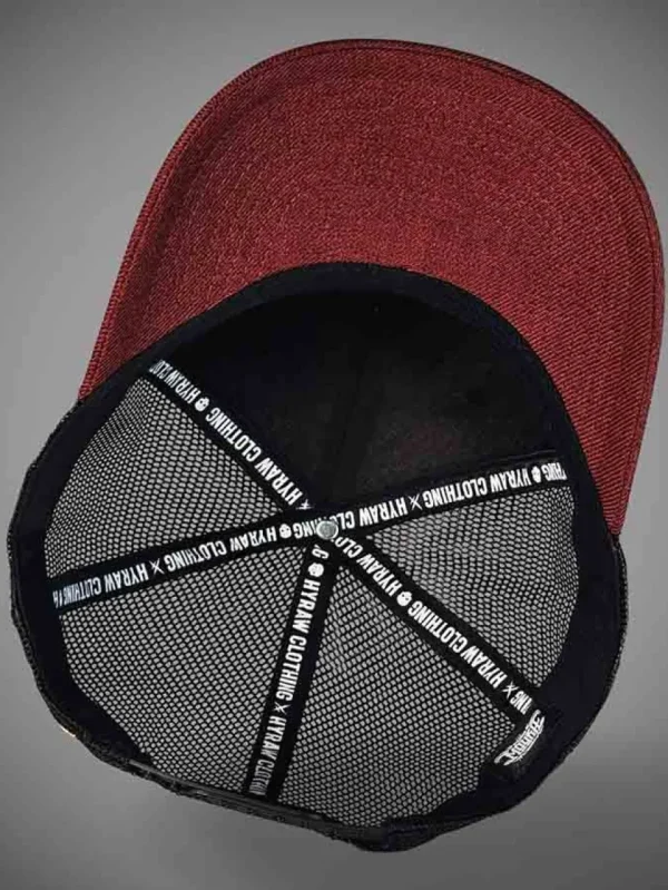 Red Classic Trucker Kasket - Sort/Vinrød^Hyraw Online