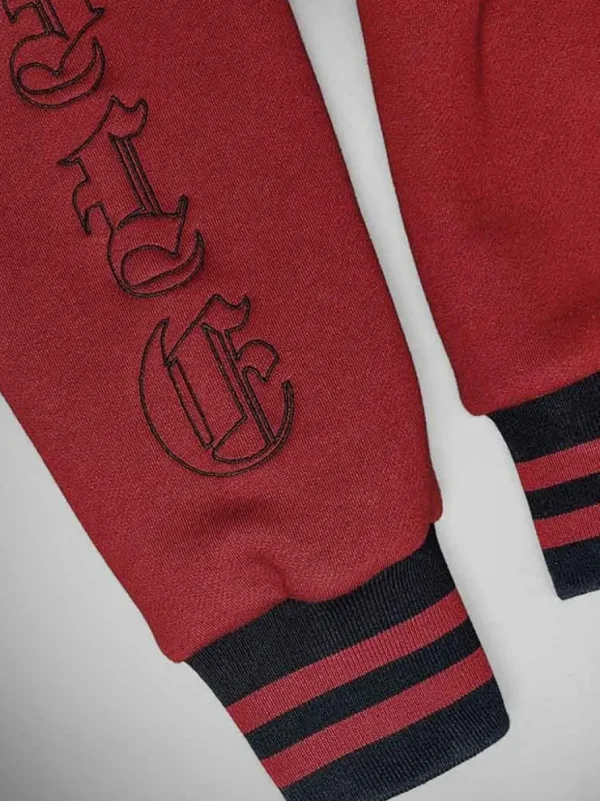 Red Skull Zip Hoodie - Sort/Rød^Hyraw Fashion