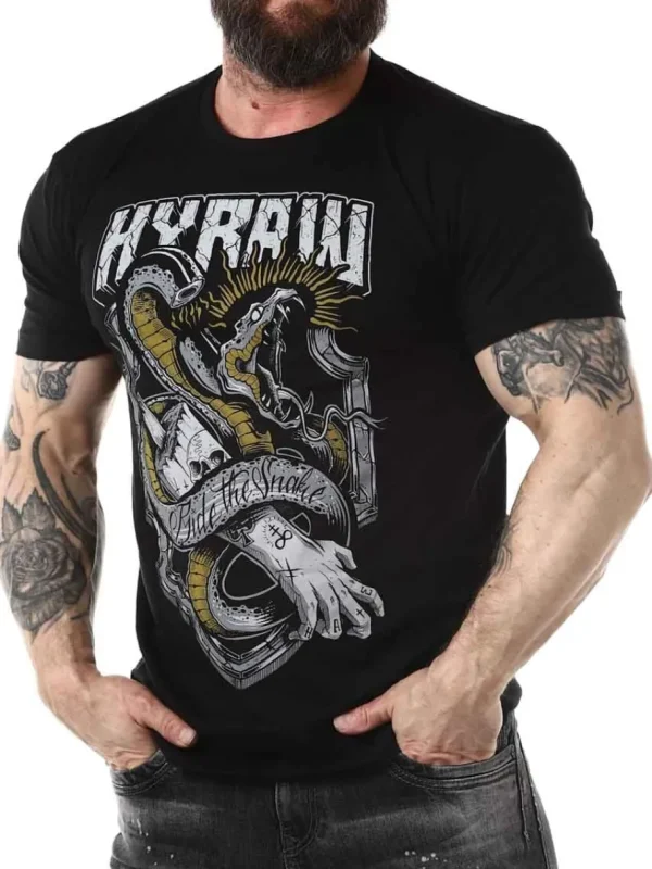 Ride The Snake T-shirt - Sort^Hyraw New