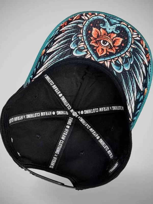 Sacred Heart Trucker Kasket - Sort/Grøn^Hyraw Discount