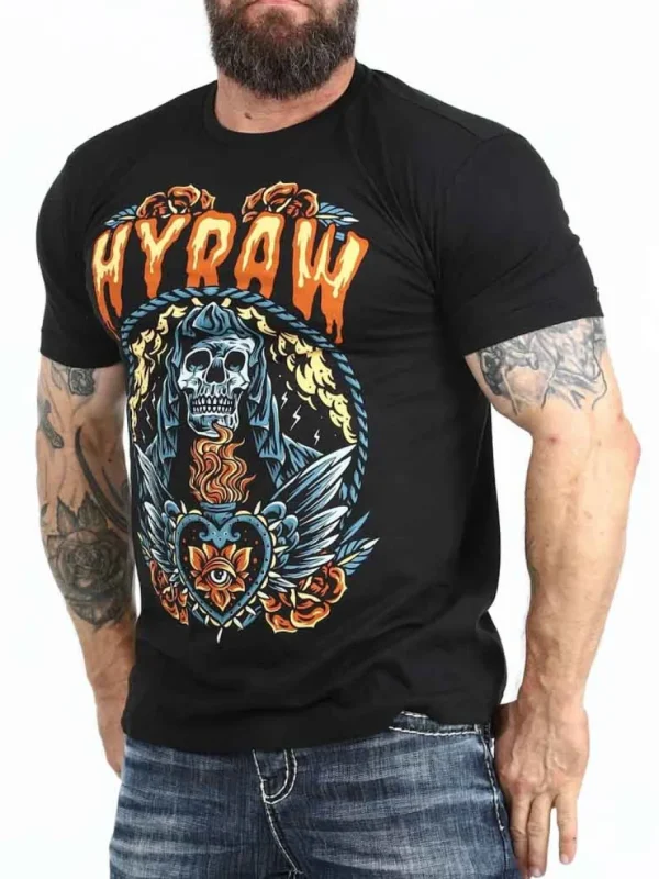 Sacred Heart T-shirt - Sort^Hyraw New