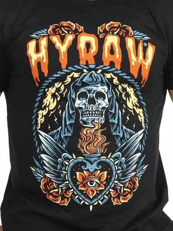 Sacred Heart T-shirt - Sort^Hyraw New