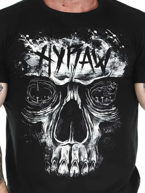 Hyraw Terror T-Shirt - Sort^Rockdenim New