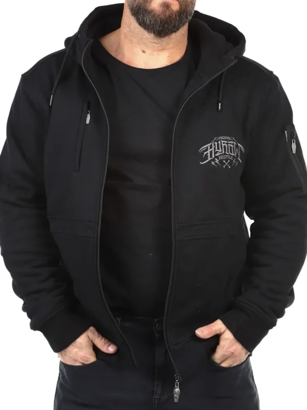 Thunderdome Jakke - Sort^Hyraw Online