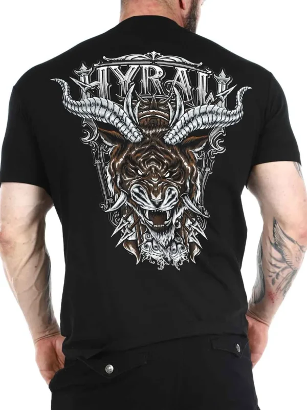 Hyraw Tiger T-Shirt - Sort^Rockdenim Hot