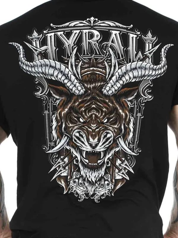 Hyraw Tiger T-Shirt - Sort^Rockdenim Hot
