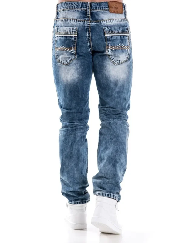 Industrial Jeans - Blå^Cipo & Baxx Fashion