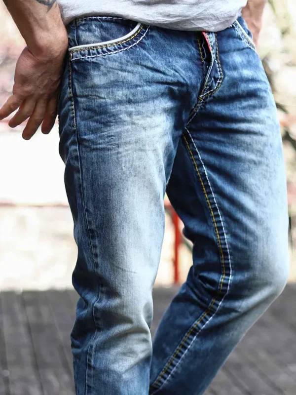 Industrial Jeans - Blå^Cipo & Baxx Fashion