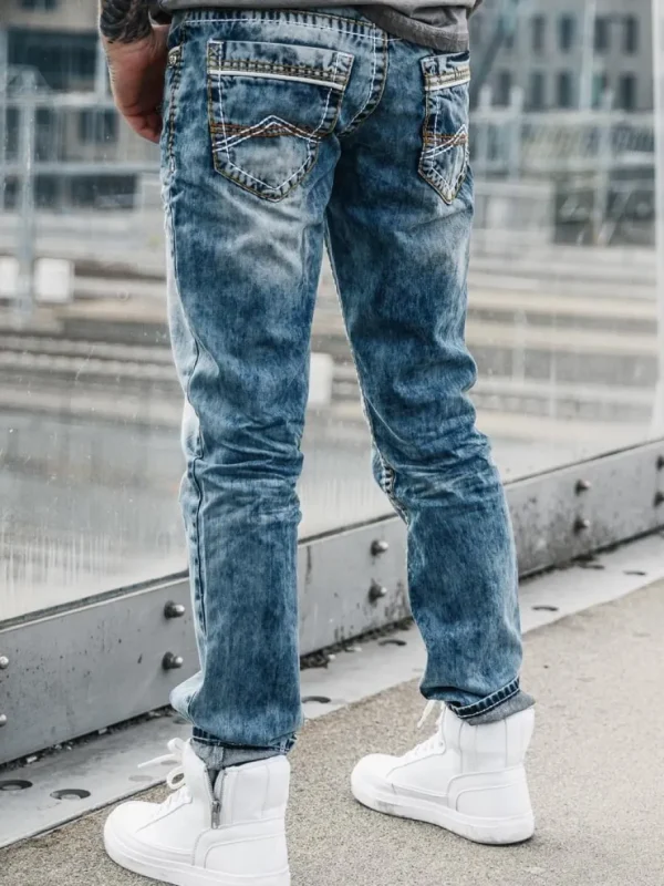 Industrial Jeans - Blå^Cipo & Baxx Fashion